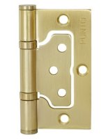 Петля без врезки IN3200W-HD SB 200-2B 75*2,5 универсальная мат.золото PUNTO 