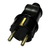 ,Вилка каучуковая с з черная В16-005 УХЛ4