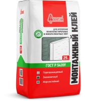 Клей  монтажный для крепления пенополистирольных и минераловатных плит  Старатели  25кг