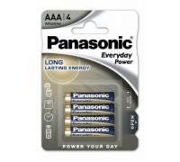 Батарейка щелочная LR03 Everyday Power BL4 (48/240) PANASONIC