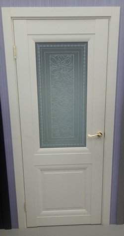 Дверное полотно ВЕНЕЦИЯ 800 2000 Авори стекло Узор 1В
