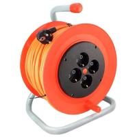 Удлинитель силовой на катушке 25м LUX К4-Е-25 ПВС 3*0,75 , 10А
