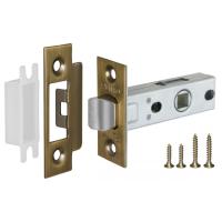 PUNTO Защелка врезная L45-8 ABC зеленая бронза