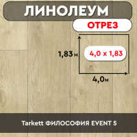 /линолеум Tarkett ФИЛОСОФИЯ EVENT 5 ОТРЕЗ 4м*1,83м