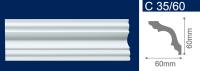 Плинтус потолочный С35 60 (50) 2м