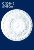 Розетка потолочная С304 45 (Д480мм)(СОЛИД)