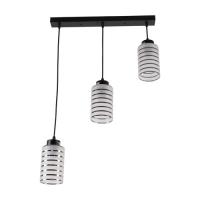 Люстра подвесная 10215 3BK WT+CR