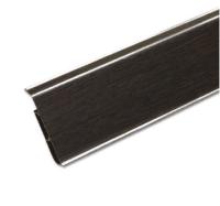 Плинтус IDEAL Система 303 Венге темный с сил. краем и каб. каналом 2,2м