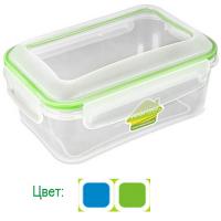 Контейнер для продуктов герметичный квадратный СПЕССО 1,15л