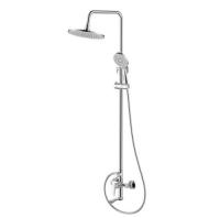 Смеситель для ванны с верхним душем MILARDO RORA RORSB4FM06 глянц хром