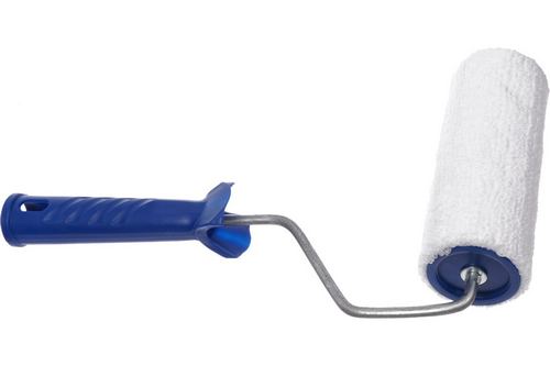 Валик в сборе, велюровый 140мм, под ручку 6мм, Россия, KORVUS