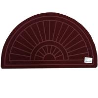 Коврик придверный грязезащитный 0,73 0,43 м полуовал,size  М