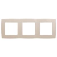 Рамка на 3 поста, ЭРА 12, слоновая кость12-5003-02