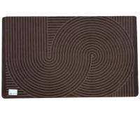.Коврик придверный грязезащитный 0,57 0,95 м  97 Design  Темный шоколад