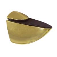 Крепление для полок Пеликан №1 мат.золото