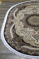 Ковер Merinos SHAHREZA d415 OVAL CREAM NAVY 1,6 2,2м