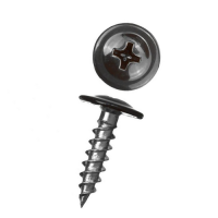 Саморез прессшайба острый 4,2 25мм RAL7024 графитовый серый