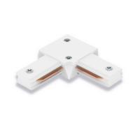 Feron Коннектор угловой для шинопровода белый LD1001 10315