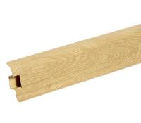 Плинтус IDEAL КОМФОРТ Дуб Имперский с сил. краем и каб. каналом 2,2м