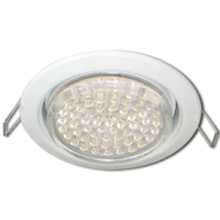 Светильник встраиваемый GX 53 Н4 38 106 FW5310ECВ белый ECOLA