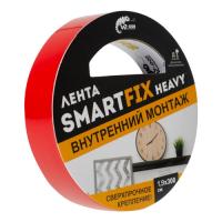 Лента монтажная сверхсильная 19мм 3м, прозрачная, SmartFix HEAVY (SFV1930T)   W-CON