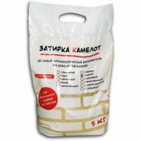 Затирка  Камелот  светло-бежевая №5  5 кг (мешки)