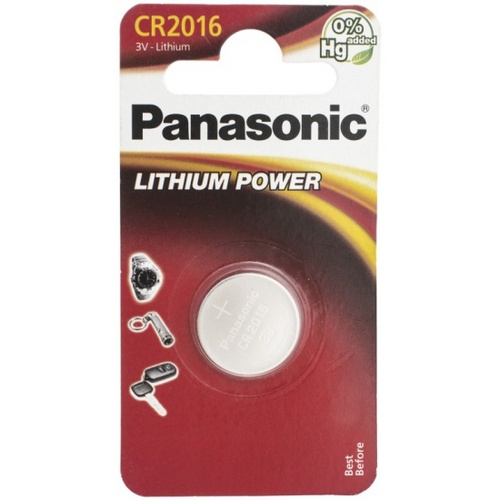 Батарейка щелочная Power Cells CR2016 B1 (10) PANASONIC