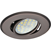 Светильник DH09 MR16 цоколь GU5.3 Черный Хром (FT1603EFS) ECOLA