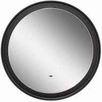Зеркало CONTINENT Planet black Led D600 с подсветкой