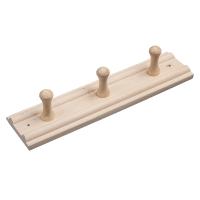 Вешалка 3-х рожковая, Липа, 30 7  Банные штучки  (5)