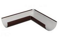 Угол ЖЕЛОБА 90  330 330 ф125мм коричневый (RAL8017) ВЕГАСТОК