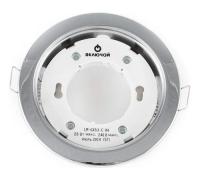 ,Светильник точечный LM-GX53-С H4 мет,встр.  хром, кольцо в комп 106*83*38мм "Включай"