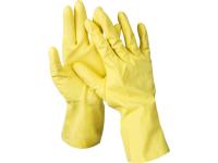 Перчатки резин. х б напыление S