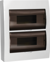 ,Бокс ЩРН-Пм-24 мод.навесной 2ряда,24 модулей.пластик ИЭК (10шт)