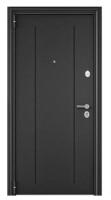 .Дверь входная метал. TOREX DELTA LT MP 950*2050 L (Т.сер.букле,бетон изв,D6-26,хром круг нак)