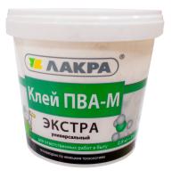 Клей ПВА-М универсальный Экстра 0,9кг.(Лакра-Синтез)