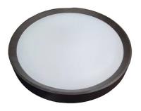 Светильник настенно-потолочный LED  ДИАДА  ВЕНГЕ ЧЕРНЫЙ  80Вт НББД-RC-Р-1 480 70мм, ИК ДУ TANGO