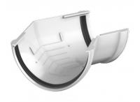 Угол жёлоба водосток ПВХ 135  (белый) ТЕХНОНИКОЛЬ