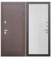 Дверь метал.ФЕРРОНИ ISOTERMA 960 2050 левая (Медный антик Астана милки  Ф2, 110 мм)