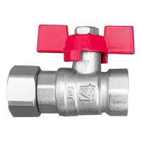 Кран шар. STI 1 2  с накидной гайкой баб.г г