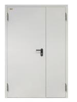 Дверь метал.VALBERG ДТ2 1250 2050 правая (7035 7035,1 замок,без глазка,створка рабочая)