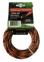 .Леска для триммера витой квадрат 3,0мм 15м 30015 SQTW BRAIT