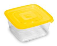 Контейнер для продуктов (СВЧ)  Унико  квадратный 0,9л