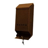 Ящик почтовый с замком (бронза)