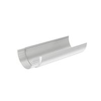 Желоб ф125мм белый (RAL9003) 3м ВЕГАСТОК