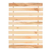 Коврик-сидушка 46 35 1см, липовая рейка Б класса  Банные штучки  (5)