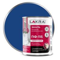 Эмаль ПФ-115 синий 1 кг.(Лакра)
