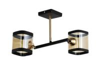 ,Потолочная люстра Д9088 2 BK+FG (10)