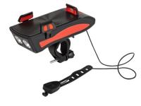 VA-802 Фонарь ЭРА  аккум.powerbank сигнал,держатель для телефона 5W