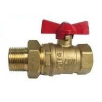 Кран шаровой Ci 11Б27п1 нак.г. (американка) бабочка ф20